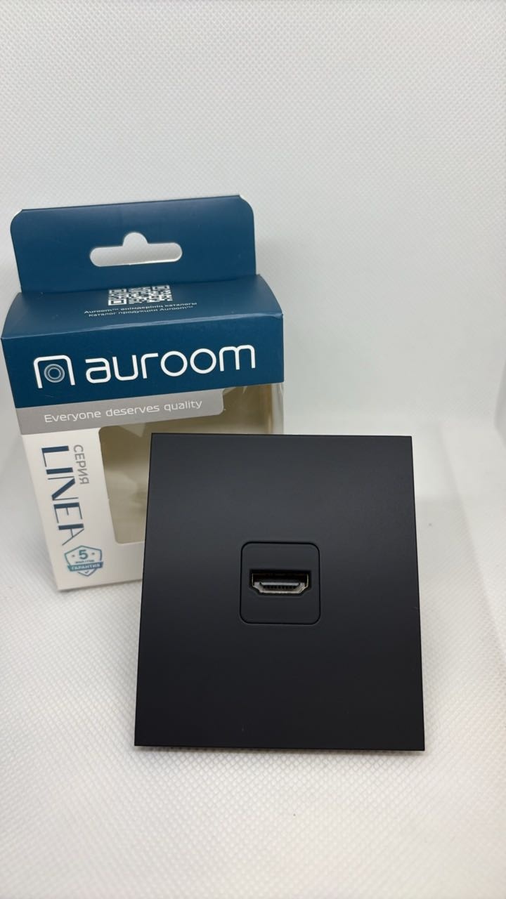 Розетка HDMI, Черный
