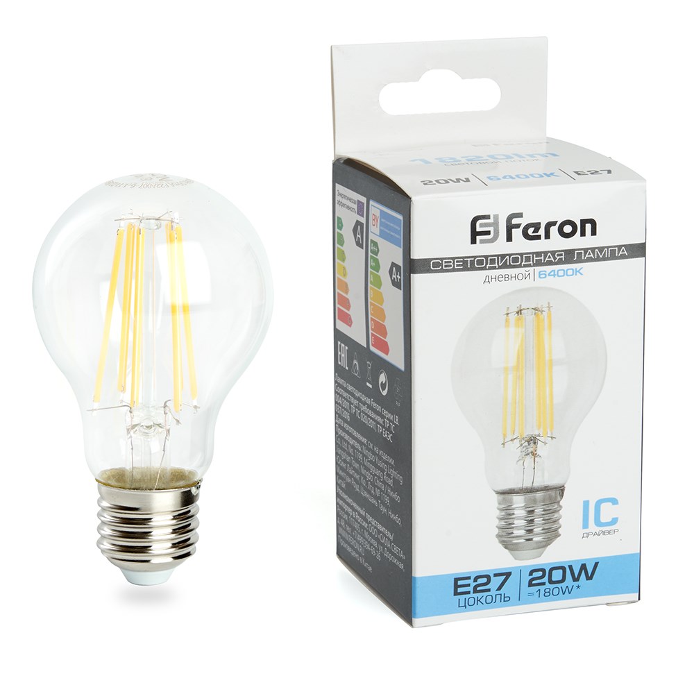 Лампа светодиодная  LB-620 E27 20W 175-265V 6400K 48285